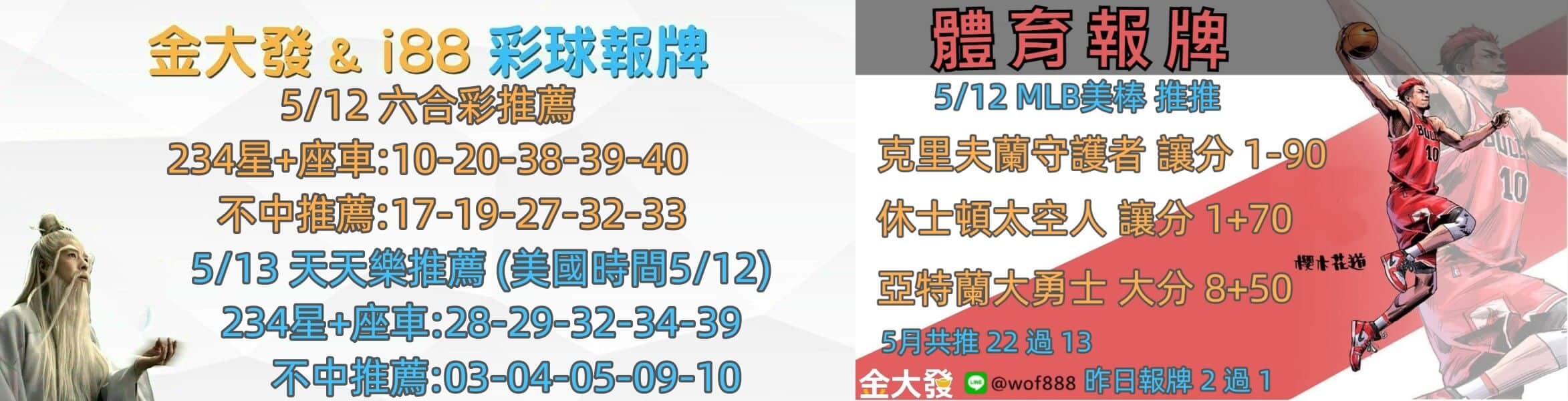 彩球報牌+運彩分析