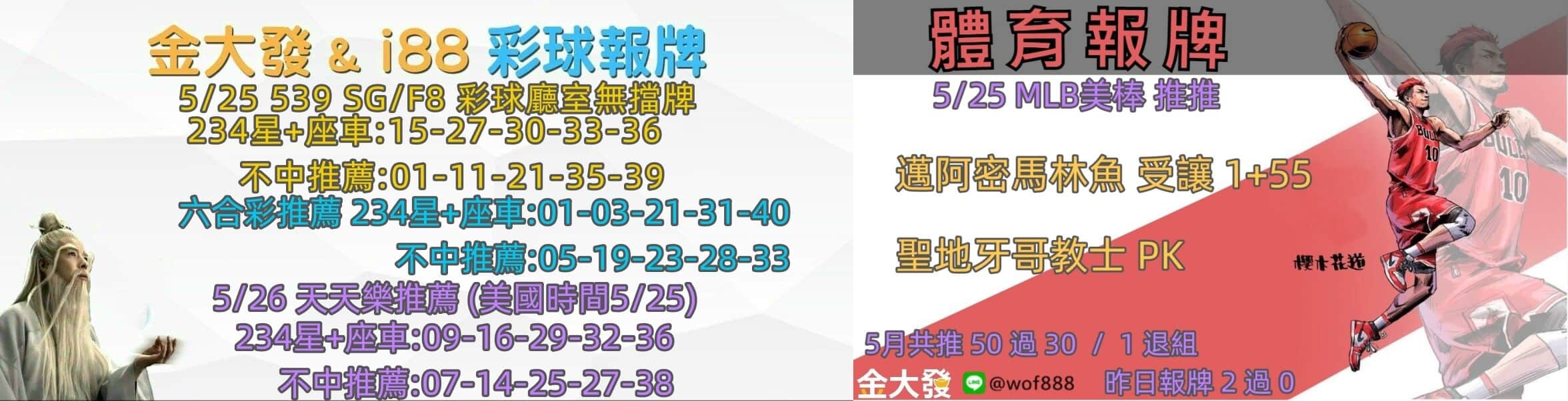 彩球報牌+運彩分析