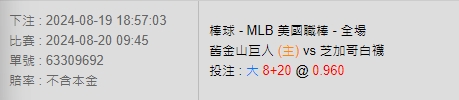 539免費報牌、運彩分析-2024年8月勝率表-金大發娛樂城 20 運彩分析