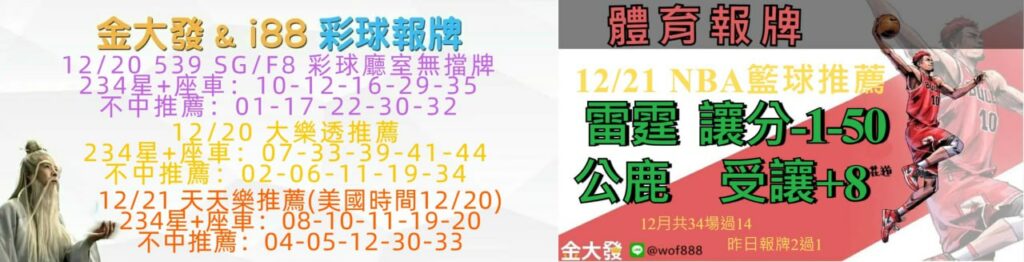 539免費報牌、運彩討論區-2024年12月勝率表-金大發娛樂城 14 photo 2024 12 21 15 34 03